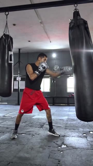Heavy bag reference clip